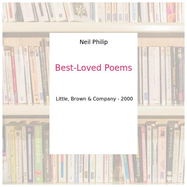 Best-Loved Poems - Neil Philip