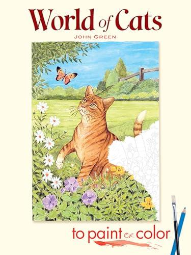 World of Cats to Paint or Color - John Green