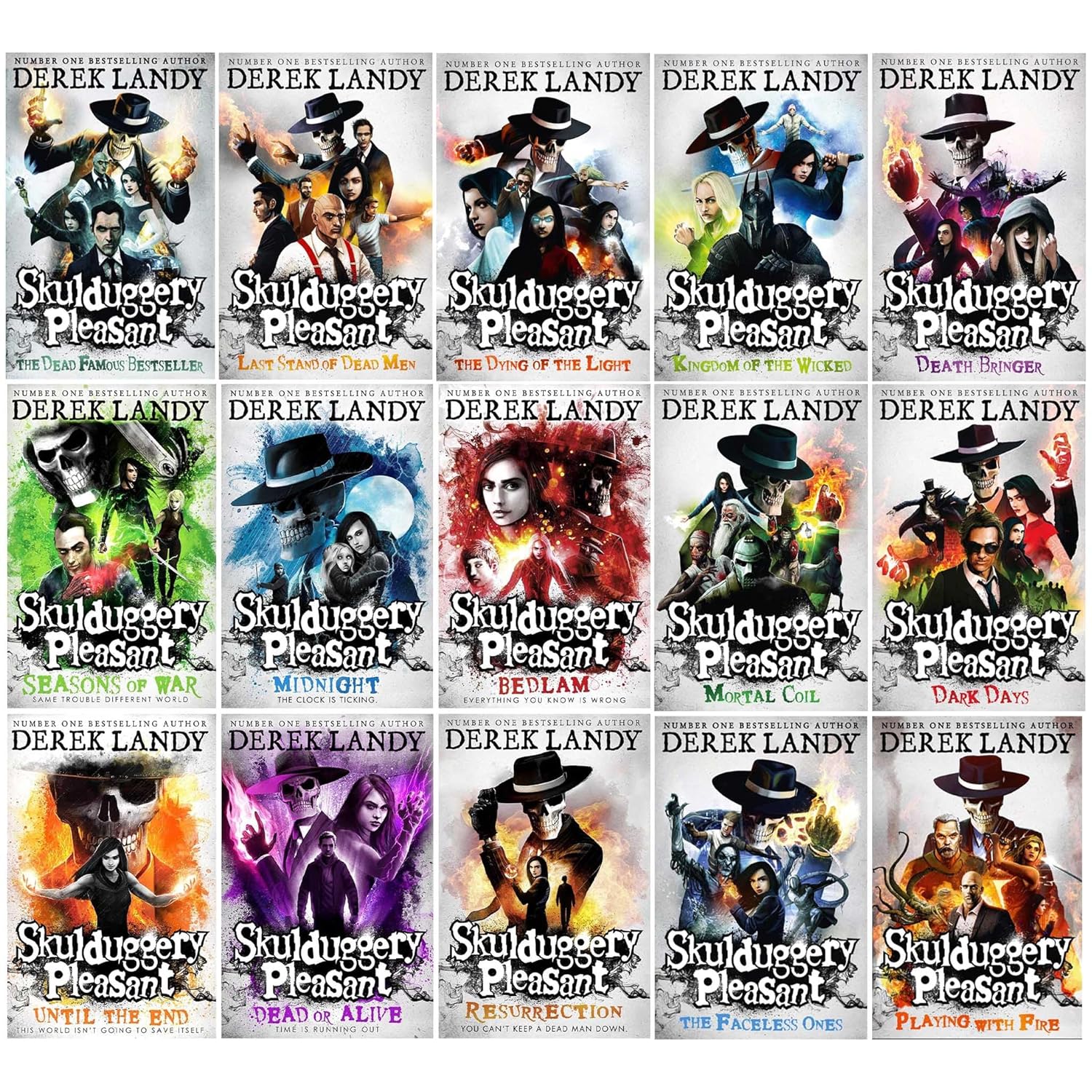 Skulduggery Pleasant 14 Books Collection Set