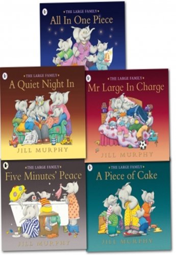 Large Family 5 Books Collection Set