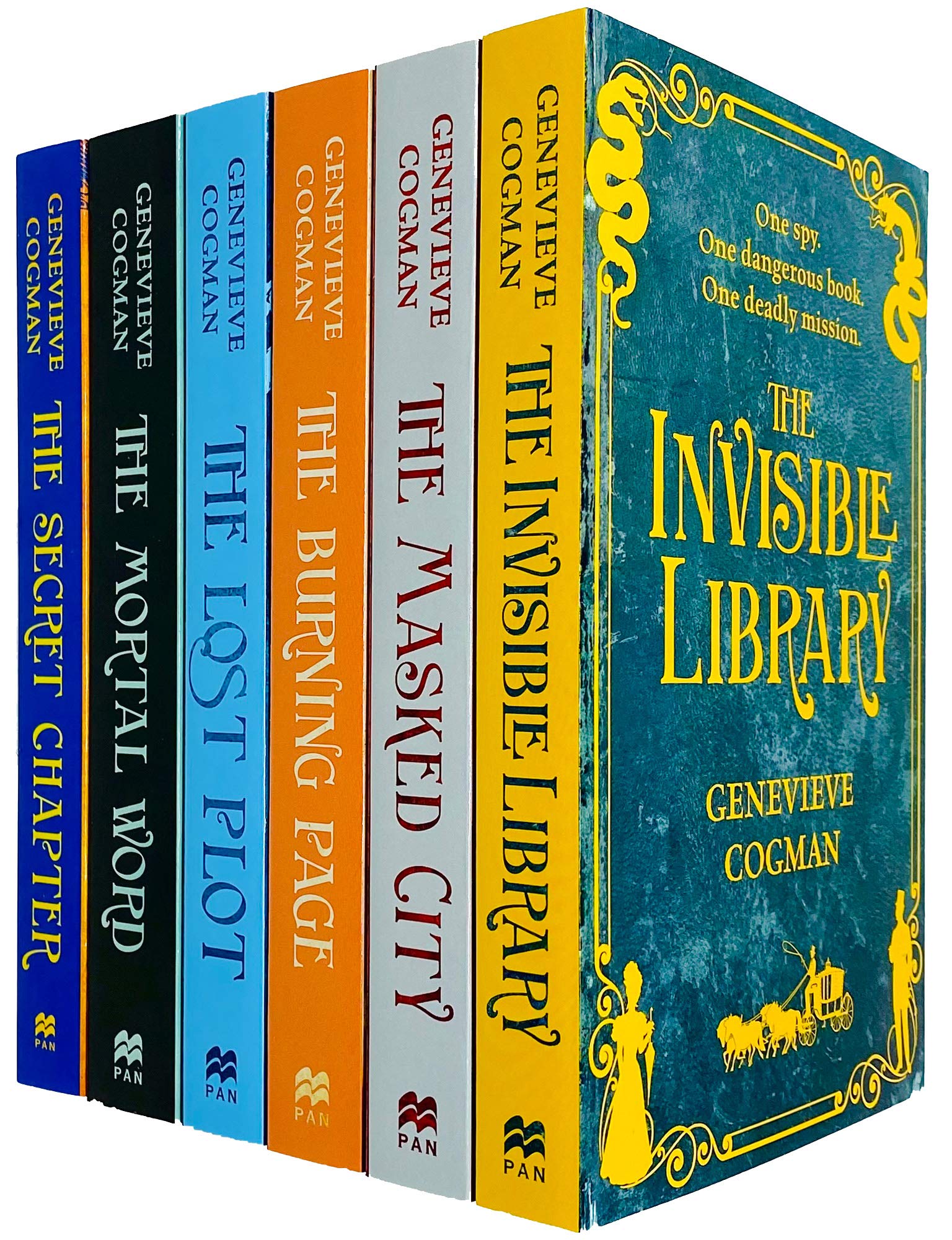 The Invisible Library Series by Genevieve Cogman 6 Books Collection Set - Fiction - Paperback