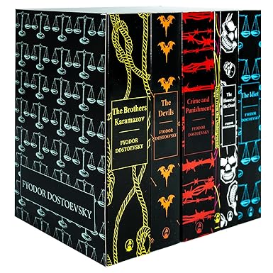 Complete Collection of Fyodor Dostoevsky 6 Books Set (Crime and Punishment, The Idiot)