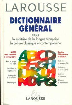 Dictionnaire général cartonne