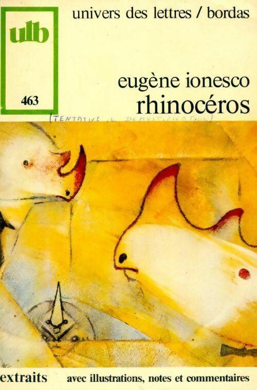 Le rhinocéros