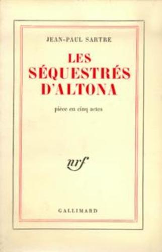 Les séquestrés d'Altona. Pièce en 5 actes