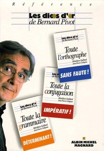Dicos d'or Coffret en 3 volumes : Toute l'orthographe ; Toute la conjugaison ; Toute la grammaire