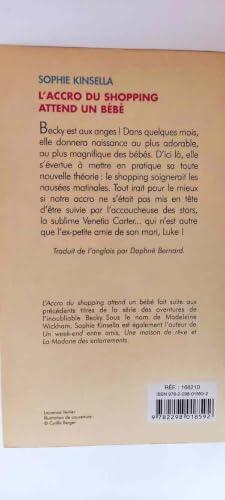 L'accro du shopping attend un bebe.
