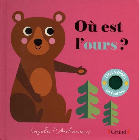 Où est l'ours ? Des volets en feutrine