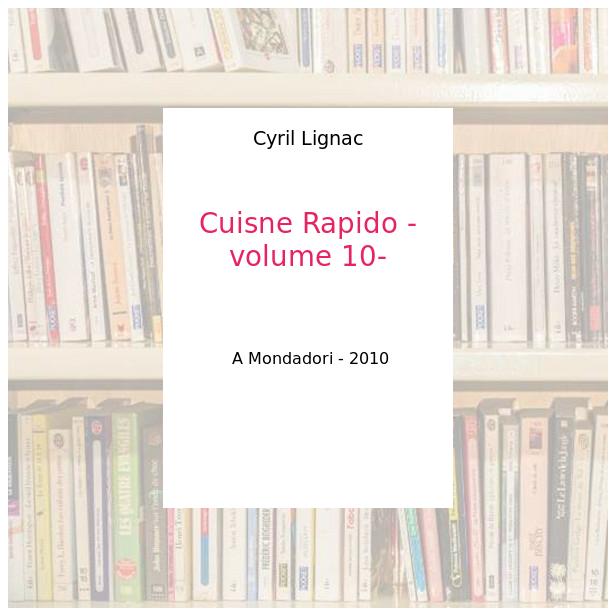 Cuisine rapido