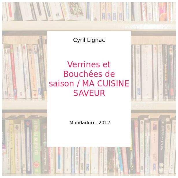 Verrines & bouchées de saison