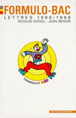 LETTRES TERMINALES L ES. Edition 1998-1999
