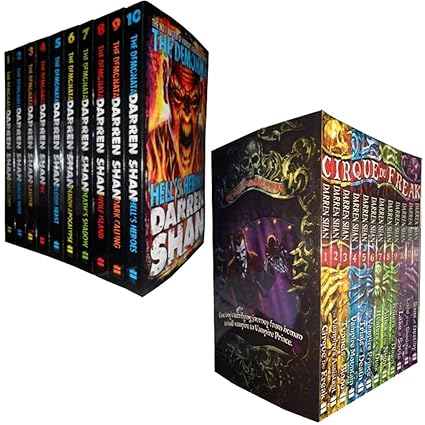 Cirque Du Freak Series & Demonata Series 22 Books Set