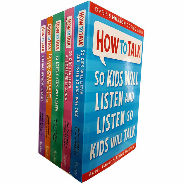 How To Talk So Kids And Teens Will Listen 5 Books Collection Set - Non Fiction - Paperback