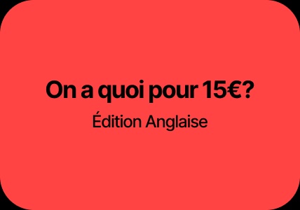 What can I get for €15?